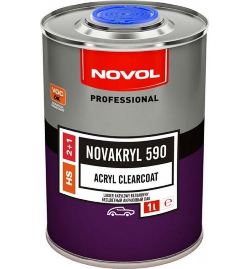 NOVAKRYL 590 HS CLEAR COAT 1LT